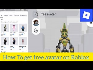How To get free avatar on Roblox