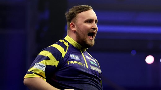 Luke Littler wins first ever Grand Prix match despite rival breaking stunning record against him