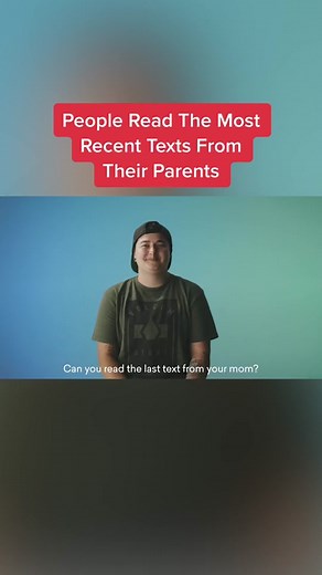 People's Recent Texts from Parents | Family Relationships