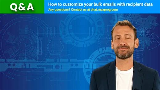 How to customize your bulk emails with recipient data