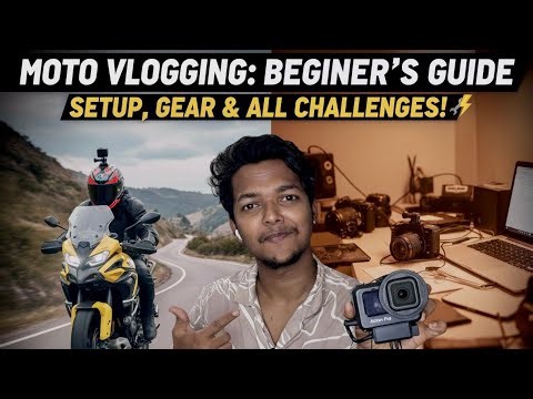 My MotoVlogging Setup Revealed 🎥 | GoPro Hero 13, Mic & Gear Explained | Beginner MotoVlog Tips