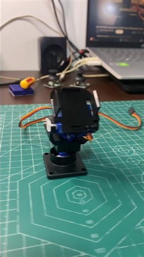 The Servo Pan Tilt🫠🫵 #joystickcontrol #joystickmodule #diyelectronics
