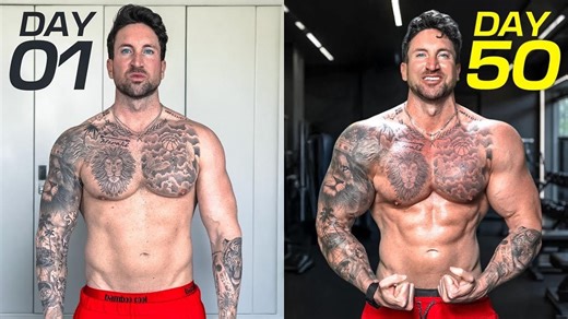 Pump training for 50 days led to massive gains