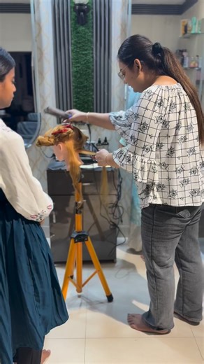 How to put Loose curls | forever.saloon_12