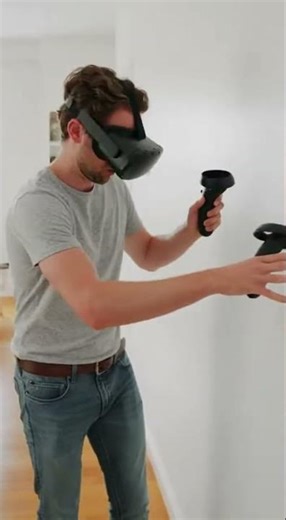 VR Headset Wall Crash!