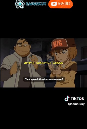 Belajar mengenai efek tyndall melalui percobaan sederhana yang sama seperti di anime detektif Conan. tidak hanya menonton anime saja tapi kita dapat belajar sains melalui percobaan sederhana terkait sains yang diperlihatkan pada serial anime-anime lainnya. nantikan konten
