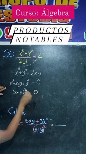 19K views · 196 reactions | Resolvamos el siguiente ejercicio de productos notables.... | Quimática | Facebook