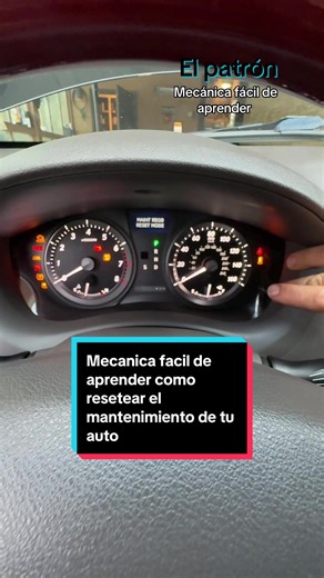 Mecanica facil de aprender como resetear el mantenimiento de tu auto lexus es350 #lexus #toyota #mecanico #mechanic #automotive