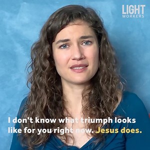 God can provide you courage in the middle of your circumstances even if they're scary. Brand new devotional episodes releasing every Monday at 4PM PT on our LightWorkers Facebook page. | LightWorkers