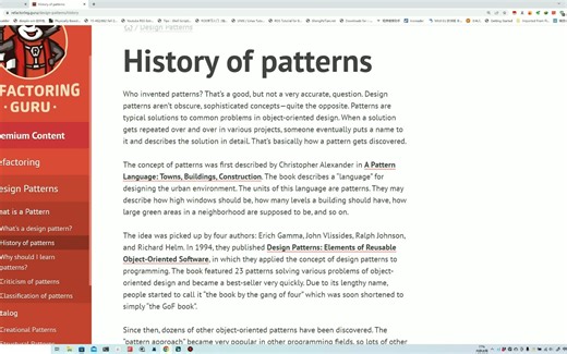 设计模式- What is a pattern