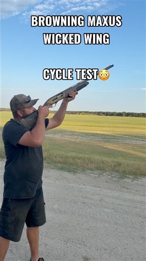 Browning Maxus Wicked Wing Speed Test! #fypシ #hunting #texasoutdoorsmen