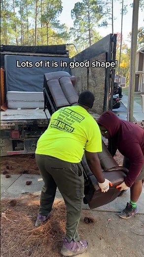 The best part about the junk removal business 🤩🆓