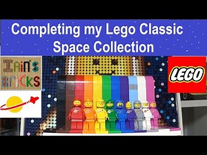 Completing my multi-coloured Classic Lego Spaceman Collection