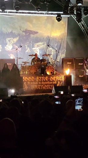 Blood Fire Death - A Fine Day to Die [Bathory cover] (Live in Athens, Greece 2026)
