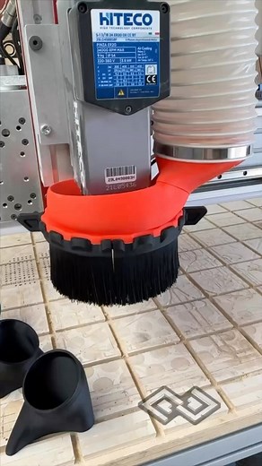 Modular dust boot design now on sale at https://www.pixelstoprototype.com You can also purchase the digital plans on our site: https://www.petesquared23.com Mike @pix2proto also has the dust boot brush material for sale that’s used in this dust boot design. Works really well and highly recommend it 👍 @avidcnc #dustboot #dustshoe #dustcollection #dustcollector #dustcollectionsystem #dustcollectors #cnc #cncowners | petesquared23