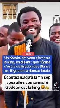 A Kemetic trapped by his own logic #gedeón #tchetchouvah #church #evangelism #jesus