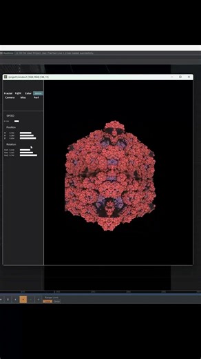 3D fractal generator Tool for TouchDesigner