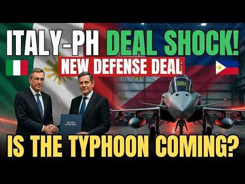 New Philippines–Italy Defense Deal: Impact on Eurofighter Typhoon