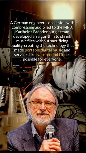 3.9K views · 50 reactions | One German engineer put thousands of songs in your pocket with the invention of the MP3. | The History Page | Facebook