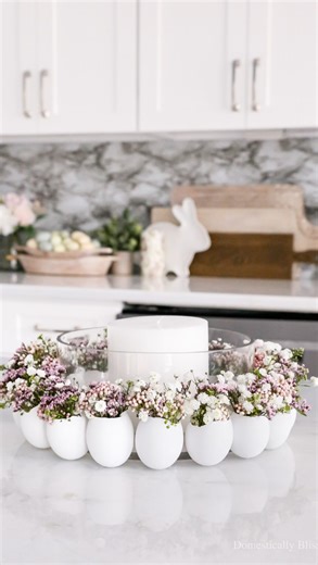 Giustina | DIYs • Recipes • Home Inspiration on Instagram: "Follow & Comment “Link” to instantly get the links, tutorial, & details in your DM. This viral DIY Egg Flower Candle Holder is a simple and beautiful Easter project you can enjoy as spring decor year after year. Honestly, when I first made this, I ran into a few issues and had to make some adjustments—but that’s exactly why I love sharing tutorials with you. I spend time troubleshooting and refining the process, so when you make yours,