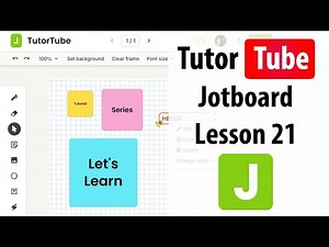 Jotboard - Lesson 21 - Using Sticky Notes