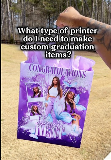 The biggest question I get asked all the time is, “Coach… what type of printer do I need to make graduation crafts?” 👀🎓 And every time I say the same thing… NONE.🗣️‼️ You do not need a printer. You do not need a heat press. You do not need fancy equipment sitting in your house collecting dust. You need a mock-up and a strategy. For graduation bags, graduation stoles, party favors… all of it can be outsourced. In my free 5-Day Graduation Challenge, I’m giving you all my third-party vendors tha