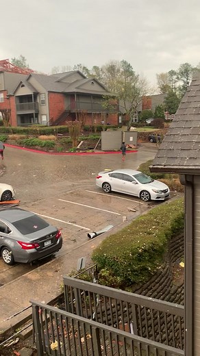 Calias Apartments in Little Rock, Arkansas March 31, 2023 tornado aftermath #littlerock #tornado