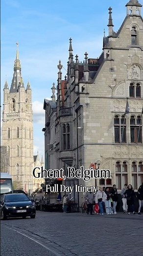 Ghent, Belgium Full Itinery | Day trip in Europe #travel #shorts