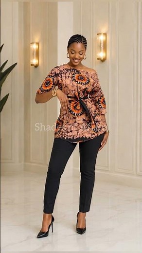 This Ankara Belted Peplum Top Just Elevated My Entire Wardrobe 🔥 | African Print Fashion Lookbook