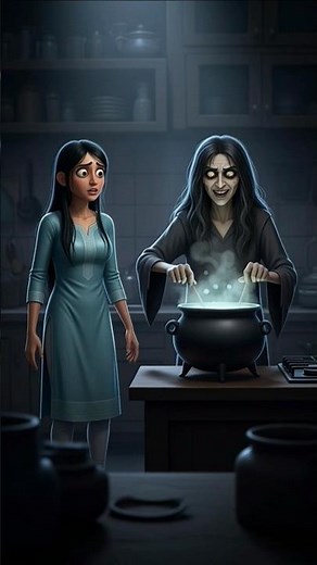 🌧️ Midnight Horror: Neha and the Witches 👻 #scarytales #horrorstory #bhoot #ghoststory