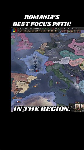 🤫 The Secret Trick to Romania's BEST Focus Path! | HOI4 Shorts