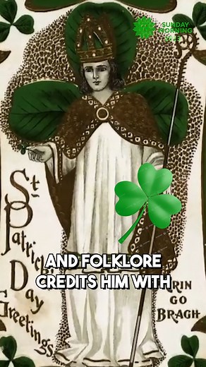 Saint Patrick, born in Britain, was kidnapped to Ireland at 16. After escaping, he returned to convert the Irish, using a shamrock to explain the Holy Trinity. His March 17 feast is celebrated worldwide, from New York’s 1762 parade to a one-person march in tiny Enterprise, Alabama. | CBS Sunday Morning