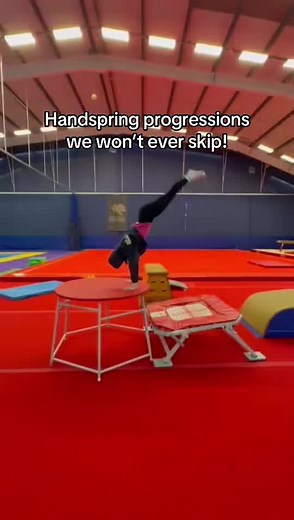 Key Handspring Progressions for Gymnastic Skills