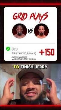Some last second Grid Plays for UFC OKC lock it in 🔒
