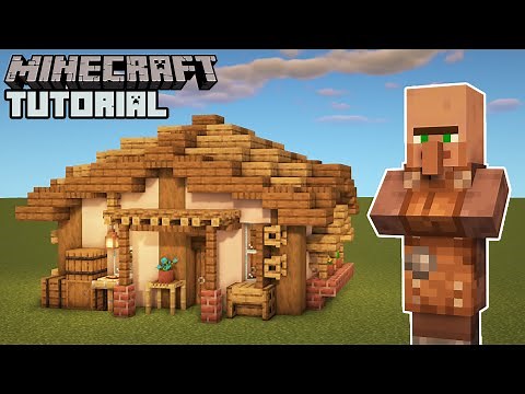 Minecraft - Leatherworker's House Tutorial (Villager Houses)