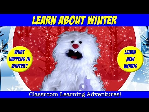 LEARN ABOUT WINTER | winter theme preschool, kindergarten