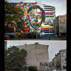 80K views · 534 reactions | Stunning before and after street art transformations | Design Ideas | Facebook