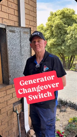 ELECTRICAL EDUCATION TRAINING | Manual generator changeover switch. Procedure, sequencing and zero guesswork ⚡️ | Instagram