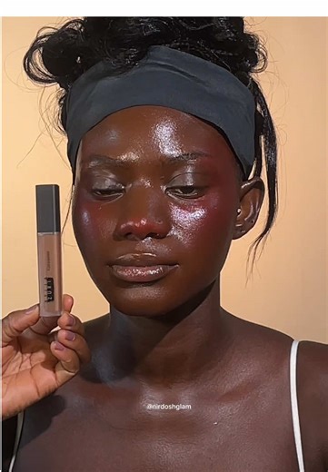 Dark Skin White Wedding Bridal Makeup Preparation