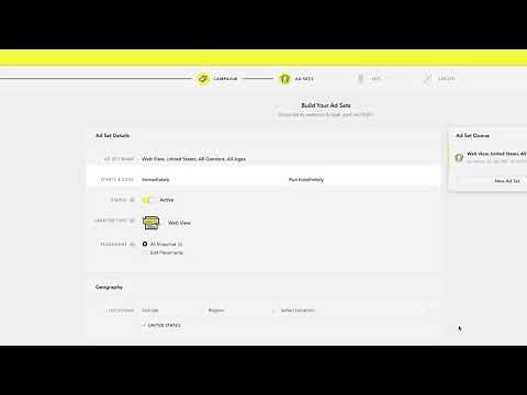 Lead Gen or Web Traffic Campaigns | A Snapchat Tutorial | Snapchat for Business