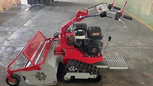 Remote Control Slope Drum Mower Diy Robot Self Propelled Hand Push Electric Lawn Mower