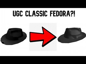 NEW UGC CLASSIC FEDORA IN ROBLOX!