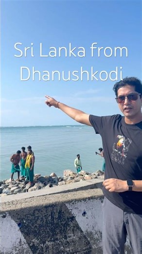 I can see Sri Lanka from here 😳 🌊