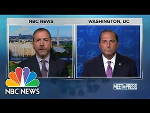 HHS Secretary Azar: 'The Window Is Closing' To Stop Virus Spread | Meet The Press | NBC News