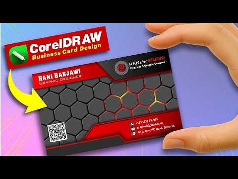 Turn Simple Shapes into Jaw-Dropping Business Card in Corel Draw