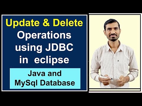 #3 Update and Delete Operation using JDBC || CRUD Operation || Java MySql Connection