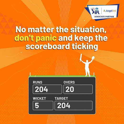 4.4M views · 3.2K reactions | Let patience guide you, whether it's a difficult match or the market! #AngelOne #Cricket | Angel One | Facebook