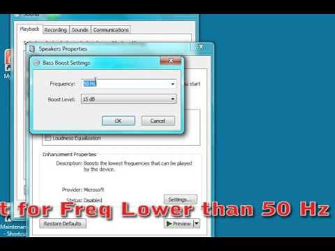 How to Improve Quality of Sound in Windows 7
