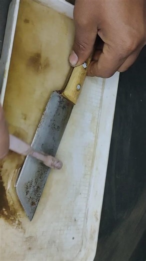 Restoring My Grandfather's Rusty Knife - Emotional Transformation #shorts