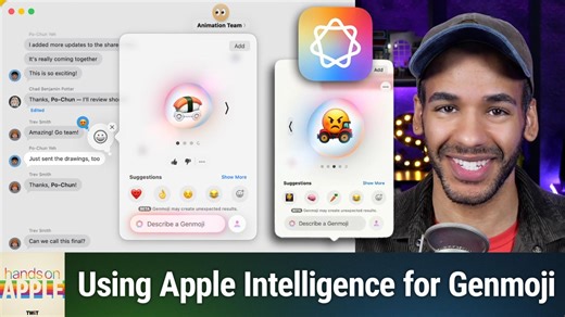 Genmoji Explained: Make Personalized Emoji With AI in Messages | TWiT.TV
